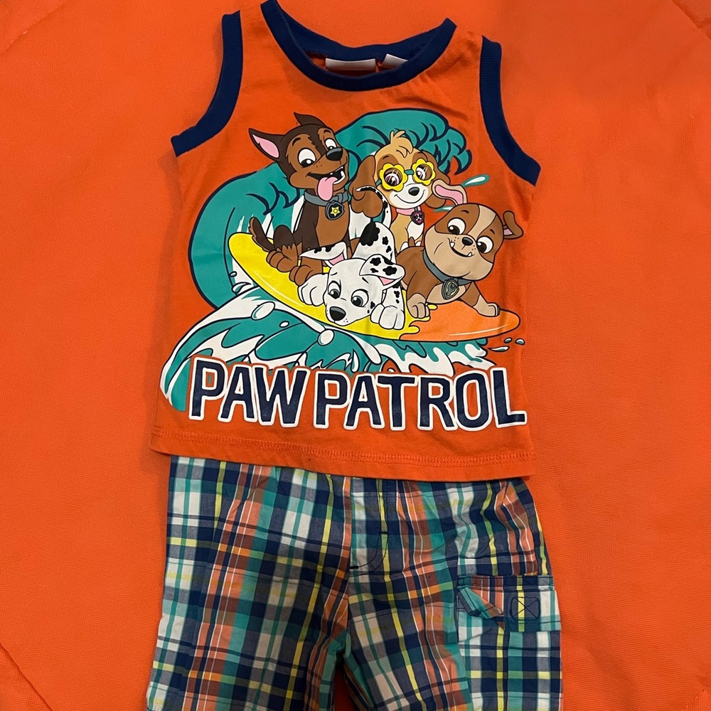 Paw patrol matching set 2T